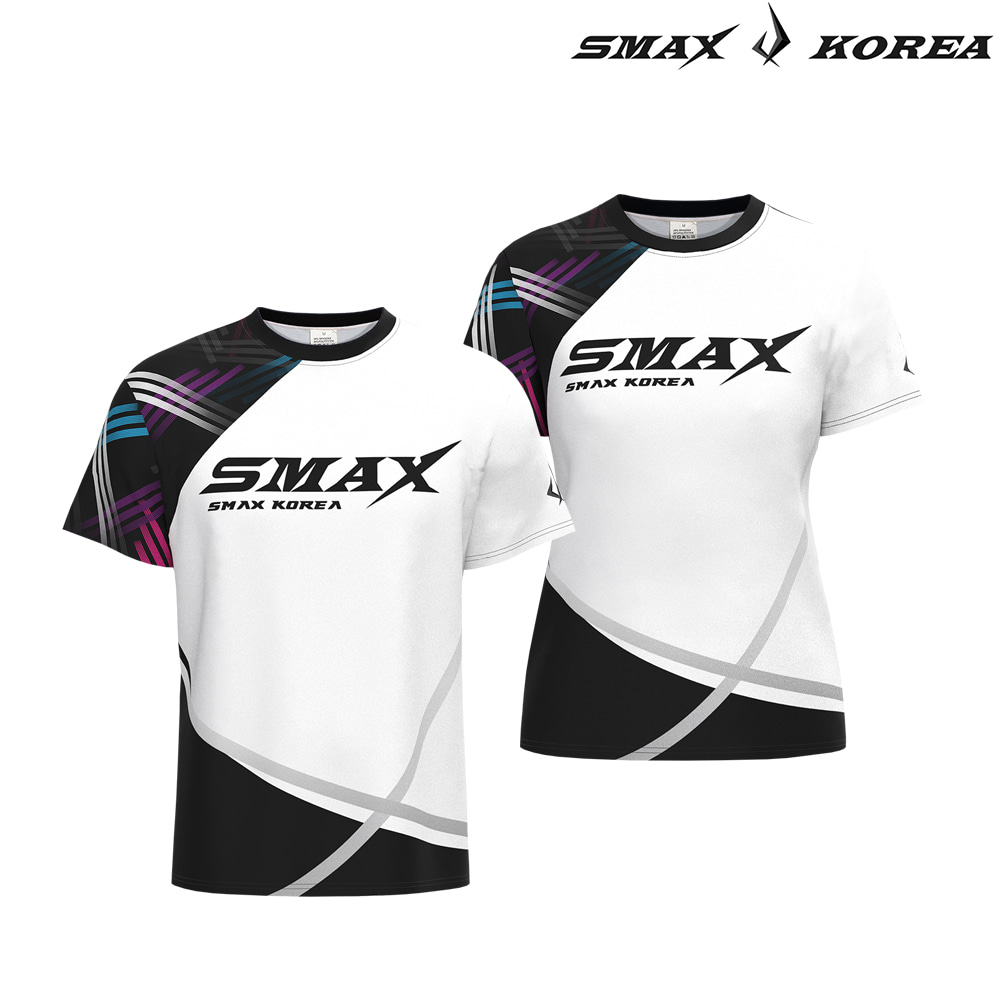 스맥스코리아 배드민턴 티셔츠 어깨깡패핏 smax-49